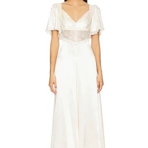 ASTR Aurelia dress in ivory